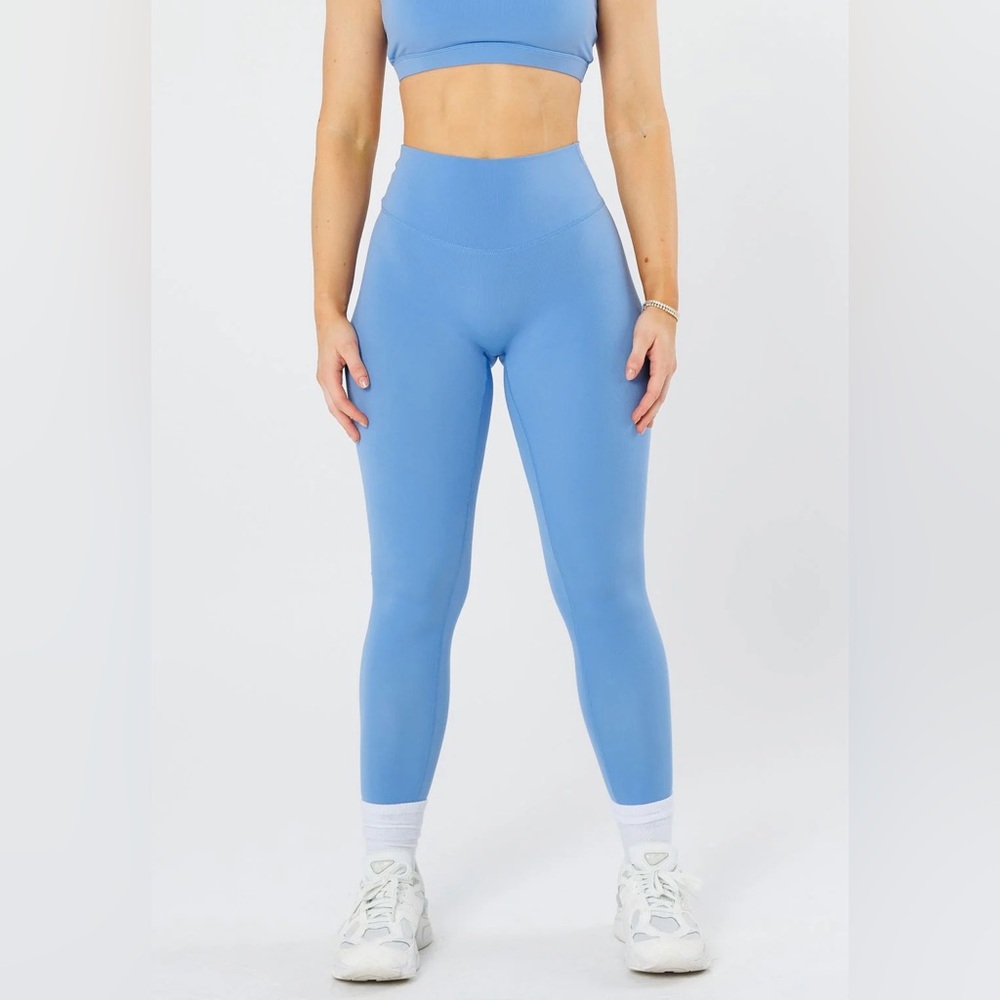 PARAGON Sky Blue High-Rise Performance Leggings
